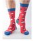 Bamboo Socks Red Sheap size 40-45
