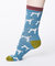 Dalmation Bamboo Socks River Blue