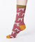 Dalmation Bamboo Socks Rose Pink