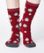 Penguin Bamboo Socks Claret Red