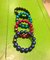 Bracelet resin enfärgade