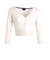 Short Cardigan Bamboo Off White