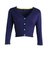 Short Cardigan Bamboo Blue